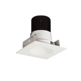 Nora Lighting 2" Iolite LED Downlight - Square Reflector with Round Aperture - 1000 Lumens - 3000K - White