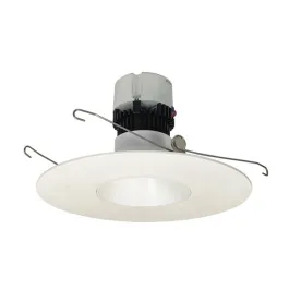 Nora Lighting 5"/6" Pearl LED Retrofit Downlight - Dim to Warm - 900 Lumens - White