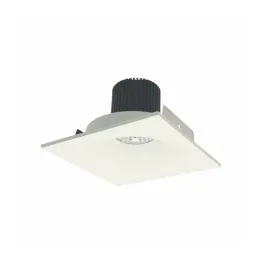 Nora Lighting 4" Iolite LED Downlight - Square Bullnose - 800 Lumens - Comfort Dim - White