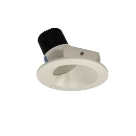 Nora Lighting 4" Iolite LED Downlight - Round Wall Wash - 800 Lumens - Comfort Dim - White
