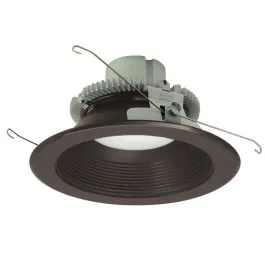 Nora Lighting 6" 12W Cobalt Round LED Retrofit Downlight - 3000K - 1,000 Lumens - 120V - Bronze