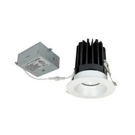 Nora Lighting 15W 4" M4 LED Downlight - 3000K - 1,100 Lumens - 120V - Matte Powder White