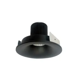 Nora Lighting 4" Iolite LED Downlight - Round Bullnose - 1000 Lumens - 3000K - Black
