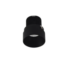 Nora Lighting 2" Iolite LED Downlight - Round Trimless - 1000 Lumens - 2700K - Black