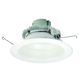 Nora Lighting 6" 12W Cobalt Round LED Retrofit Downlight - 2700K - 1,000 Lumens - 120V - White