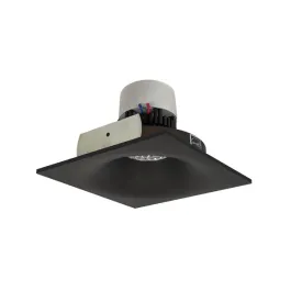 Nora Lighting 4" Pearl LED Retrofit Downlight - Square Bullnose - 950 Lumens - Dim to Warm - Bronze
