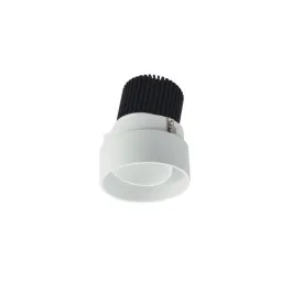 Nora Lighting 2" Iolite LED Downlight - Round Trimless Adjustable - 1000 Lumens - 2700K - Matte Powder White