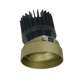 Nora Lighting 4" Iolite LED Downlight - Trimless Adjustable - 1500 / 2000 Lumens - 3500K - Champagne Haze