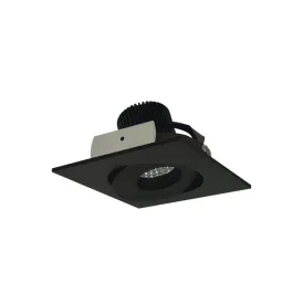 Nora Lighting 4" Iolite LED Downlight - Square Gimbal - 800 Lumens - Comfort Dim - Bronze