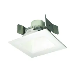 Nora Lighting 5" Cobalt Click Square LED Retrofit Downlight - Dim to Warm - White - 750 Lumens - 120V