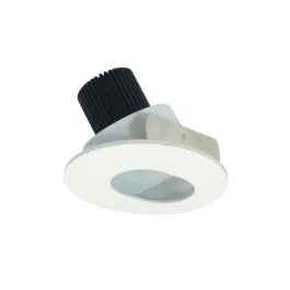 Nora Lighting 4" Iolite LED Downlight - Adjustable Slot - 1000 Lumens - 2700K - Matte Powder White
