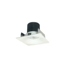 Nora Lighting 2" Iolite LED Downlight - Square Bullnose - 1000 Lumens - 3000K - Matte Powder White