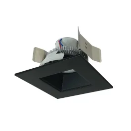 Nora Lighting 5" Cobalt Click Square LED Retrofit Downlight - Dim to Warm - Black - 750 Lumens - 120V