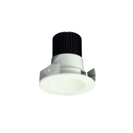 Nora Lighting 2" Iolite LED Downlight - Round Reflector - 1000 Lumens - 2700K - Matte Powder White