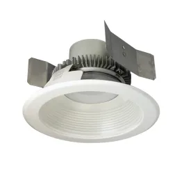 Nora Lighting 5" Cobalt Click Round LED Retrofit Downlight - Baffle - Dim to Warm - White - 750 Lumens - 120V