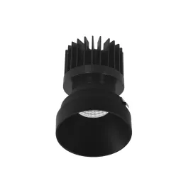 Nora Lighting 4" Iolite LED Downlight - Round Trimless - 1500 / 2000 / 2500 Lumens - 3000K - Black
