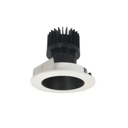 Nora Lighting 4" Iolite LED Downlight - Round Deep Reflector - 1500 / 2000 / 2500 Lumens - 5000K - Black / White