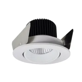 Nora Lighting 2" Iolite LED Downlight - Round Adjustable Cone - 1000 Lumens - 5000K - White