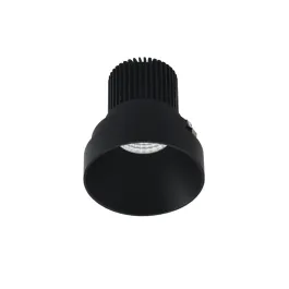Nora Lighting 4" Iolite LED Downlight - Round Trimless - 1000 Lumens - 2700K - Black