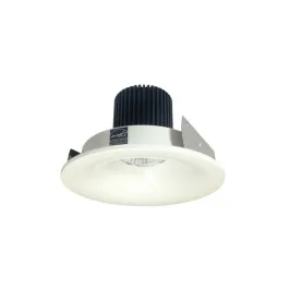 Nora Lighting 4" Iolite LED Downlight - Round Bullnose - 1000 Lumens - 5000K - White