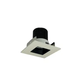 Nora Lighting 2" Iolite LED Downlight - Square Reflector with Square Aperture - 800 Lumens - Comfort Dim - Black / White