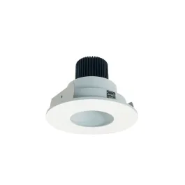 Nora Lighting 4" Iolite LED Downlight - Pinhole - 1000 Lumens - 2700K - Matte Powder White