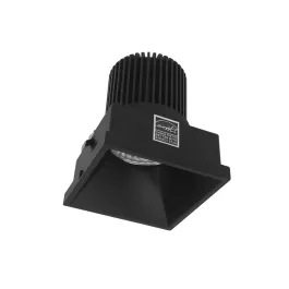 Nora Lighting 4" Iolite LED Downlight - Square Trimless - 1000 Lumens - 2700K - Black