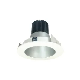 Nora Lighting 4" Iolite LED Downlight - Round Deep Reflector - 1000 Lumens - 3000K - Haze / Matte Powder White