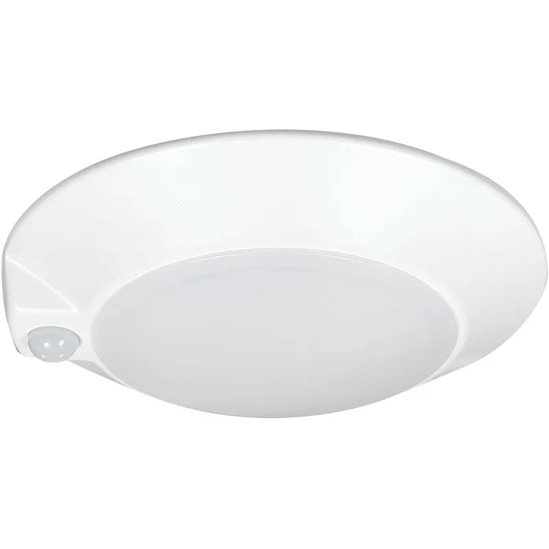 Opal 7.5 inch White Surface Ceiling Light in Selectable CCT (2700K / 3000K / 3500K / 4000K / 5000K), 7-inch Aperture
