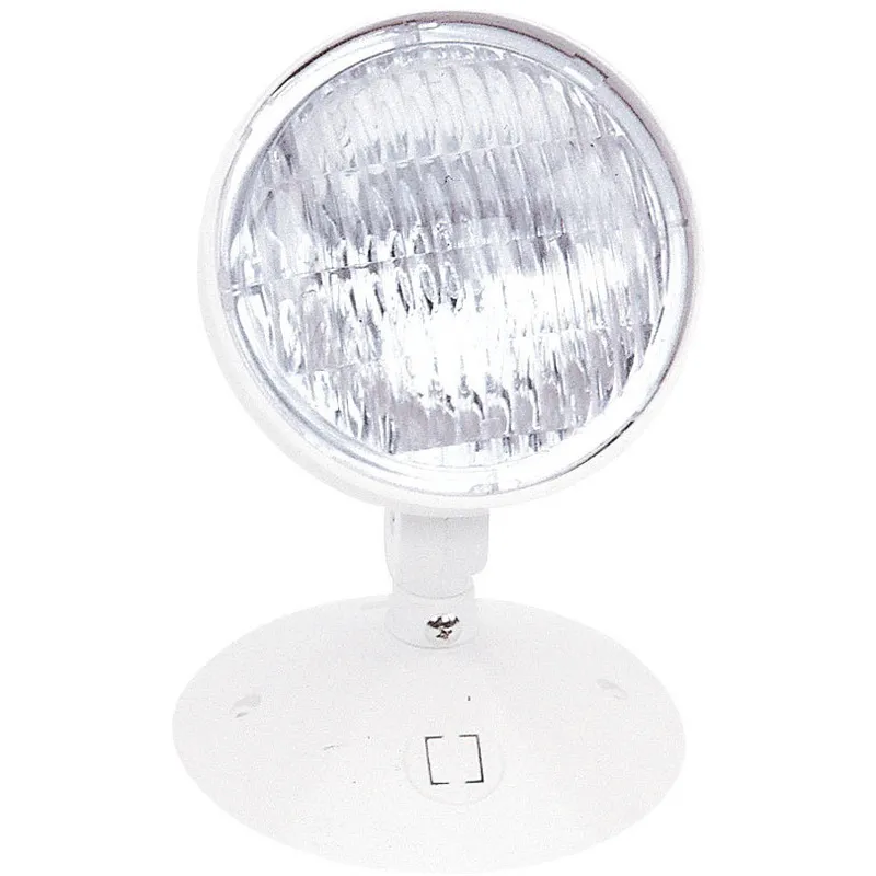 Aaliyah 1 Light White Exit / Emergency Ceiling Light