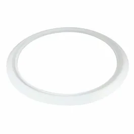 Nora Lighting 6" Round Oversize Ring for NLCBC Series - White