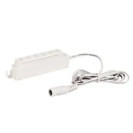 Nora Lighting 24" 6-Port Power Line Interconnect - White
