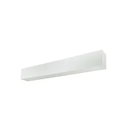 Nora Lighting 24" 30W L-Line LED Indirect / Direct Linear - 3,710 Lumens - CCT Selectable - White - 120-347V