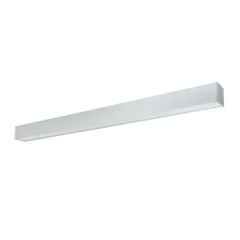 Nora Lighting 48" 50W L-Line LED Indirect / Direct Linear - 6,152 Lumens - CCT Selectable - Aluminum - 120-347V