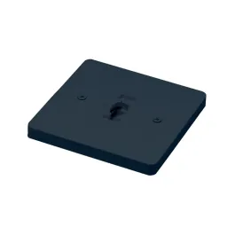 Nora Lighting Square Monopoint for Line Voltage Track Lighting Fixtures - Black