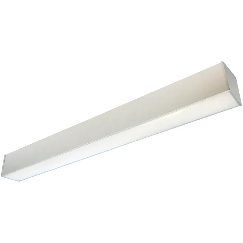 L-Line 1 Light Aluminum Linear Ceiling Light