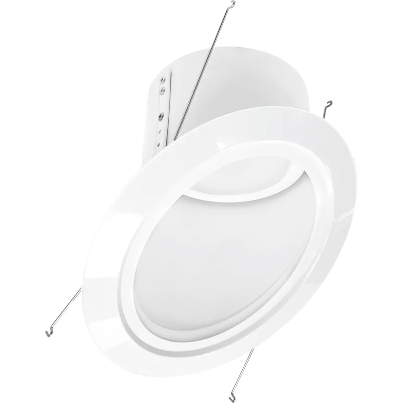 Super Sloped LED White Recessed Retrofit Reflector in 2700K