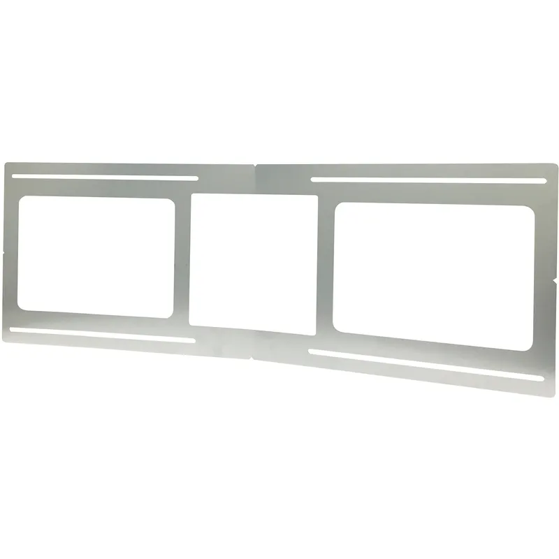 Aaliyah White / Silver Recessed