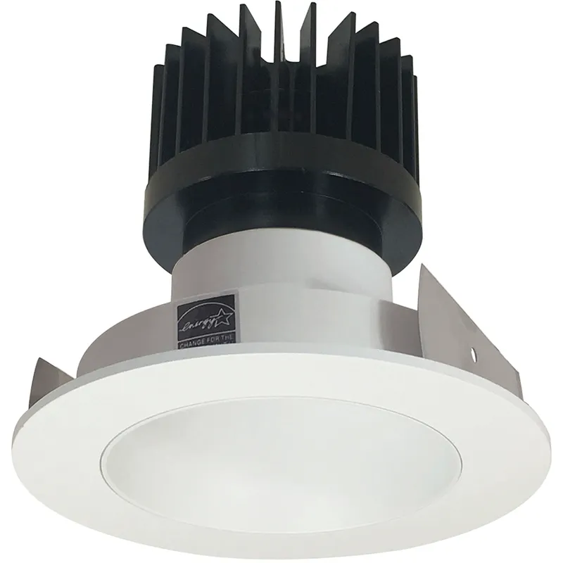 Iolite Black with Black Recessed Light in 2700K, 2500, Round/Round Reflector
