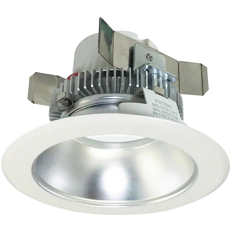 Cobalt Click Clear Diffused / White Recessed Light in 2700K, 750