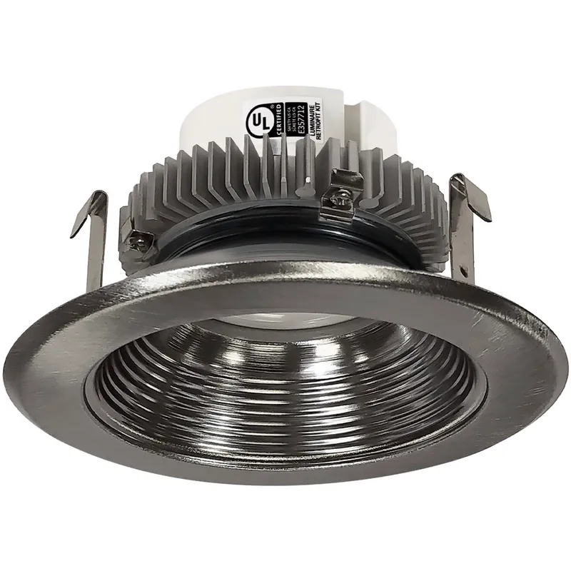 Cobalt Click Natural Metal Recessed in 1000, No Remote Emergency, Selectable CCT (2700K / 3000K / 3500K / 4000K / 5000K), Dimming: 120V Phase (Triac/ELV)
