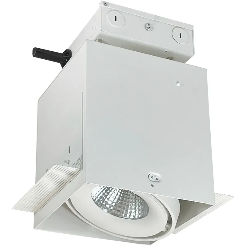 MLS White Recessed Trimless Housing