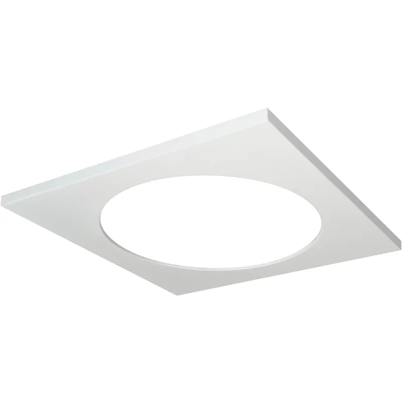 M4 Matte Powder White Square Trim