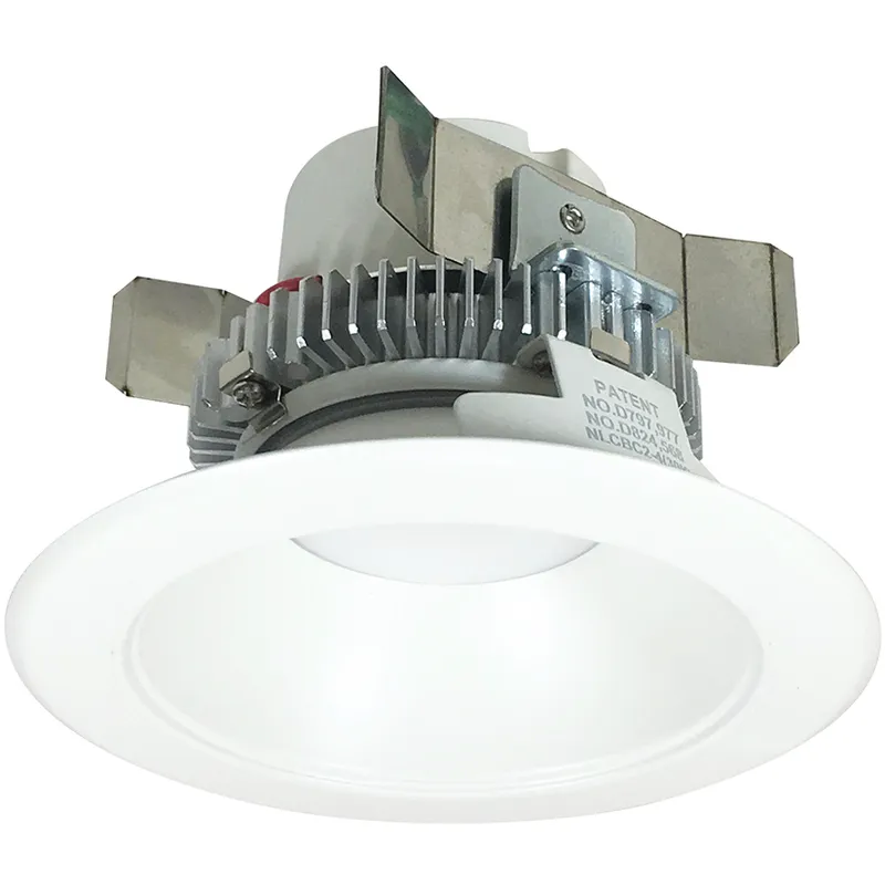 Cobalt Click Matte Powder White Recessed Light in 3000K, 750