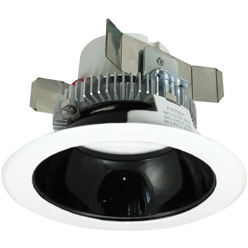 Cobalt Click Black / White Recessed Light in Comfort Dim, 750