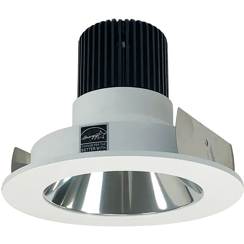 Iolite Specular Clear with Matte Powder White Recessed Light in 4000K, 1000, Specular Clear / Matte Powder White