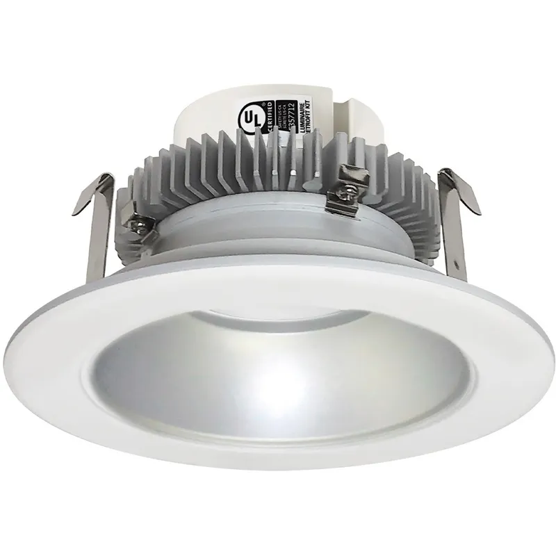 Cobalt Click Haze / Matte Powder White Recessed in 1000, No Remote Emergency, Selectable CCT (2700K / 3000K / 3500K / 4000K / 5000K), Dimming: 120V Phase (Triac/ELV)