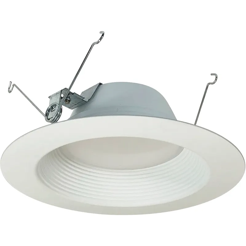Onyx White Recessed Retrofit Baffle in 4000K