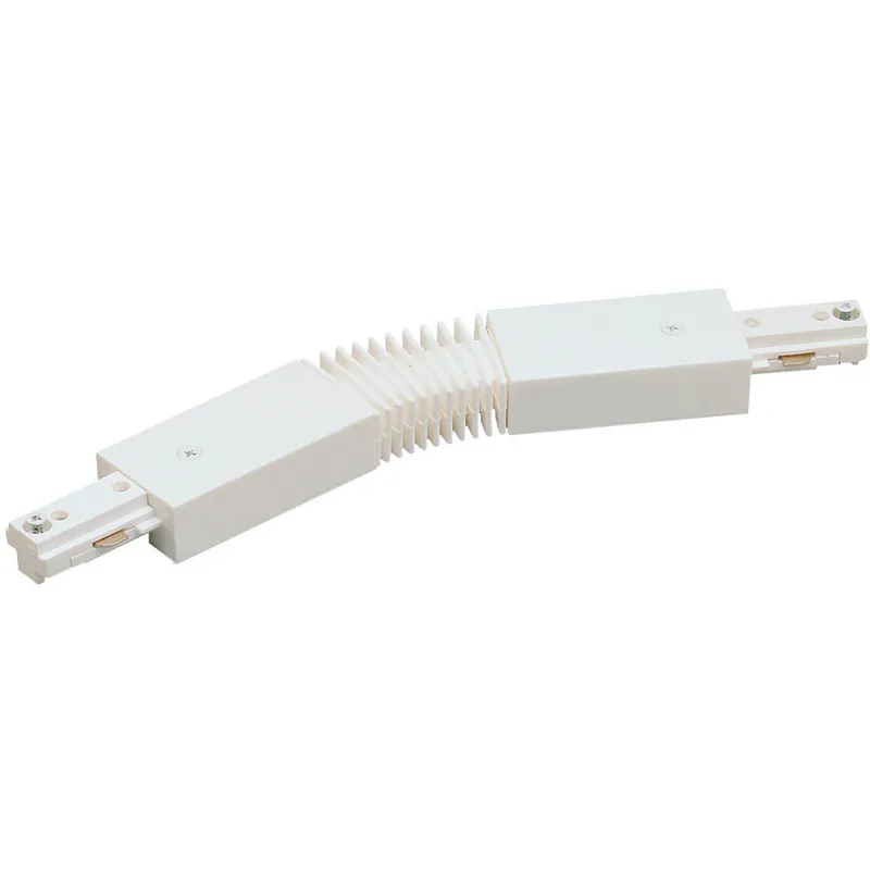 1-circuit 1 Light White Flexible Connector Ceiling Light