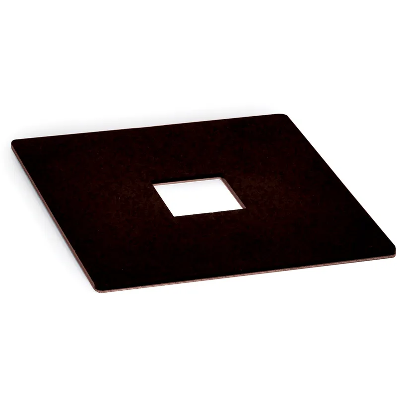1-circuit 1 Light Bronze Outlet Box Cover Ceiling Light